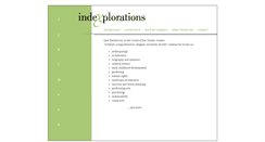 Desktop Screenshot of indexplorations.com